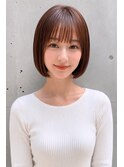 ぱつっとボブ/大人女性/OLさん/学生さん/メンズ/20代/30代/40代