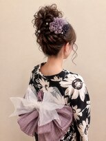 ブルーフェアリー(Blue Fairy)&nbsp; 【BLUEFAIRY】ふわふわルーズお団子★ 大人可愛い浴衣ヘア