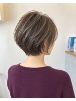 リノ 寺田町南口店(rino) 柔らかな色味の白髪染めショート