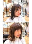 【錦糸町Lond blanche】【お客様ヘア】ちょこっと短い前髪☆