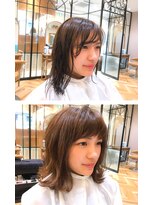 ロンド ブランシュ 錦糸町北口(Lond blanche)&nbsp;【錦糸町Lond blanche】【お客様ヘア】ちょこっと短い前髪☆