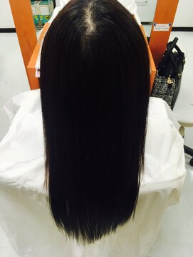 デュオヘアー エクステンションズ 新宿 ナチュラルストレートヘア(*‘∀‘)♪