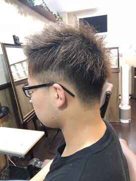 ディー エメ(D-aimer-) ワイルドツーブロックベリーショート　【カット】