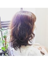 ネスト ヘアーデザイン(NEST hair design)&nbsp;【NEST 札幌】ハネを活かしたパーマスタイル