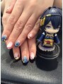 イングリッシュ ローズィーズ(The English Roses) ネイル出来ます!得意はキャラクターをイメージしたジェルネイル