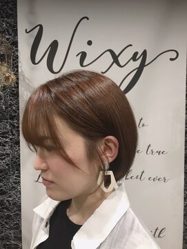 ウィクシー(wixy) 前下がりボブ