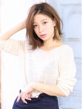 ジュール(Jule) 【Jule】☆外ハネボブ/インナーカラー/ひし形ボブ☆