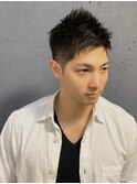 爽やかビジネスツーブロック<理容室><日野/床屋/メンズ>