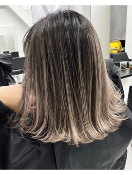 アライブ キチジョウジ(ALIVE Kichijoji) ALIVE吉祥寺 バレイヤージュグラデーション黒髪ことりベージュ