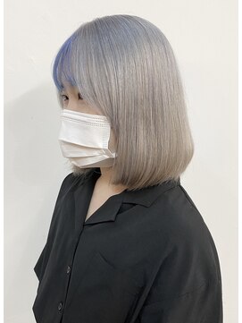 トハコ(&haco) ホワイティカラー×ブルーバング☆