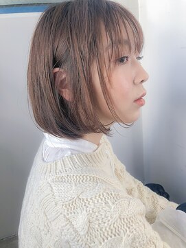 アコロン 武蔵小杉(acoron.) 小顔前髪×ココアブラウン×大人かわいい×フリンジウェーブ