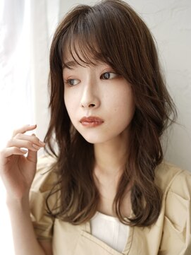 エル 横浜(eL) 【eL 横浜】大人フェミニン　顔周りレイヤー　小顔　(大島)