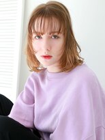 ラフィス ヘアーフラム 難波戎橋2号店(La fith hair flamme) 【La fith】マッシュボブ×ハイトーンカラー