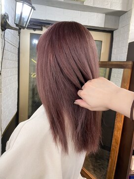 アンク クロス 吉祥寺店 艶感○外国人風ピンクラベンダー