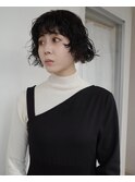 フレンチガーリーボブ