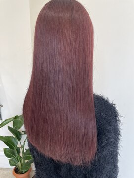 レガシーヘアーデザイン(Legacy hair design) 「艶髪レッドピンク」