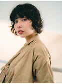 《Agu hair》無造作ニュアンスパーマ×レイヤーBOB４