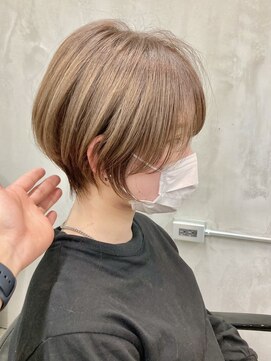 アンジェリカラボ 梅田店(ANGELICA LABO) 【ANGELICA】首元スッキリショート