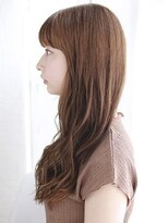 ヘアメイク ナル(hair make nalu) パッツン前髪のAラインミックスカール