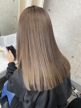 グランツ(Glanz) ミルクティーベージュ　橿原市美容室　glanz