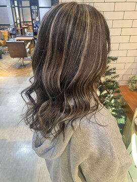 オーブ ヘアー リリー 博多2号店(AUBE HAIR lily) コントラストハイライト