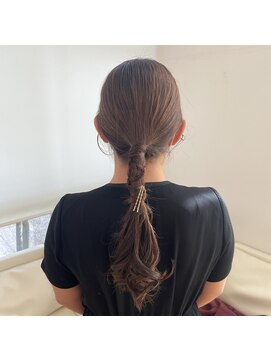 クリア(CLEAR) お呼ばれヘアアレンジ