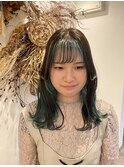 【門田美穂】ぐるりと推し色でファンサゲットヘアー♪♪