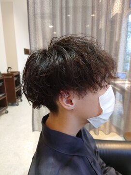 パシフィックダズールコパン(Pacific Dazzle copain) 神戸メンズツイストスパイラル　波巻き　シークレットパーマ