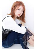 【over hair】切りっぱなし外はねボブスタイル