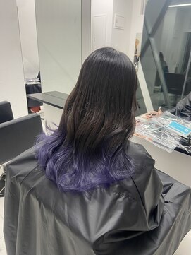 アライブ キチジョウジ(ALIVE Kichijoji) ALIVE kichijoji /　グラデーションカラー×ブルーラベンダー