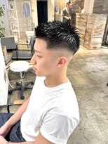 ザ オーダー(THE ORDER)&nbsp;バズカットバーバーヘアスキンフェードカットミドルフェード