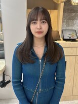 ボタン テンジン(VOTAN tenjin)&nbsp;チョコレートカラー/レイヤーカット/顔周りカット/天神韓国ヘア