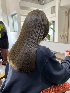 ラレイ ハラジュク(Lalei harajuku) 【ささき】赤み消しカラー/オリーブベージュ/オリーブカラー