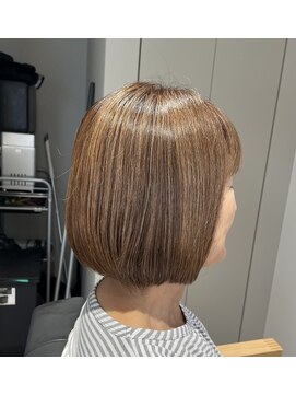 フク(FUKU) 【脱白髪染め】若見えボブ