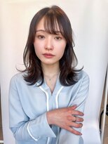 ラフ フロム ガーデン(Laf from GARDEN)&nbsp;セミディ/シアーカラー/ワンカール/韓国風/ダークアッシュ