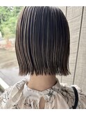 切りっぱなしボブ