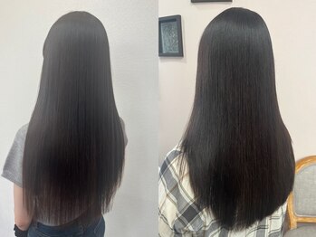 ラレア(RALEA)の写真/大垣屈指の艶髪を創る技術力！髪質に合わせて施術行程を変え、一人ひとりにベストなダメージケアをご提案◎