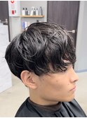 スパイキーショート/ジェットモヒカン/ショートバング/men's