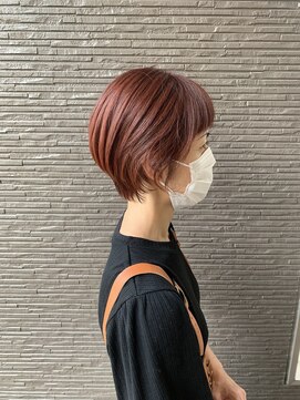 浪漫館 アールズコート(R's Court) レッドブラウン　ハンサムショート@伊達　10/29