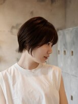 ニュイ(NUIT)&nbsp;大人マッシュショート丸みショート黒髪ショートベリーショート