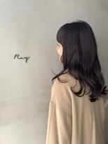レイキョウト(Ray Kyoto)&nbsp;『RayKyoto』ゆる巻大人セミロング30代ダークパールグレージュ