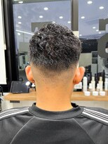 ルースト 京都駅前店(ROOST)&nbsp;【フェード】ショートバングスタイル