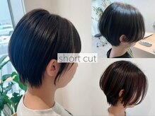 360度どこから見ても綺麗でかわいいシルエットが人気◎ameri独自のバランス理論で褒められショートを実現!