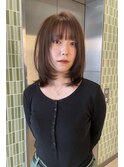 【お客様スタイル】ソフトレイヤー×アッシュベージュ