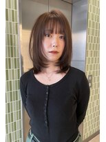 バロンフェム(baLon.fem)&nbsp;【stylist徳永】ソフトレイヤー×アッシュベージュ