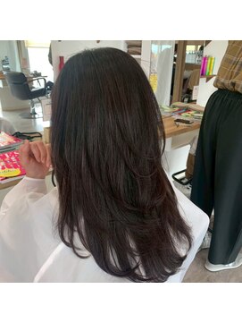 ファイン 三笠店(Fine) 20代30代大人可愛いレイヤーカット