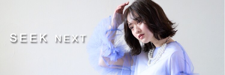 ヘアアンドメイク シークネクスト(HAIR&MAKE SeeK NEXT)のサロンヘッダー