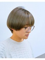 びゃんびゃん 江端店&nbsp;グランマッシュ/クラゲヘア/デザインカラー/オリーブグレー