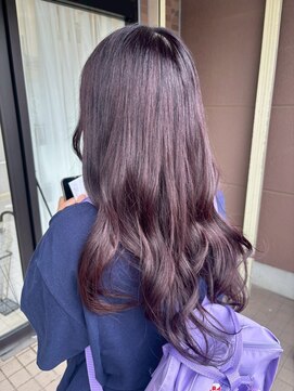 アミリー ひたち野うしく店(Amily) ハイライトバレイヤージュダブルカラーケアブリーチ20代30代