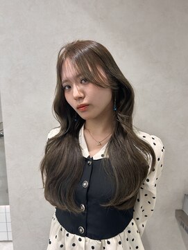 アスター 天神大名店(Aster) ココアベージュ/小顔/オリーブグレー／髪質改善/縮毛矯正/天神